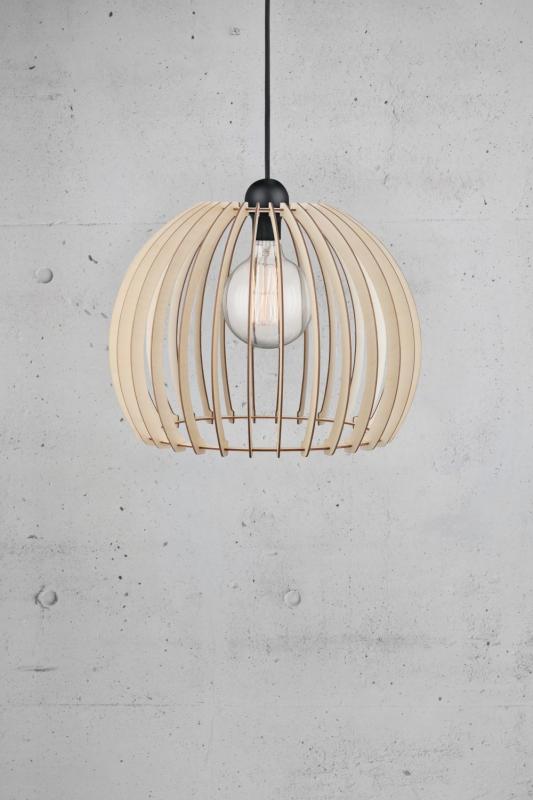 NORDLUX Filigrane Holz Pendelleuchte 40cm